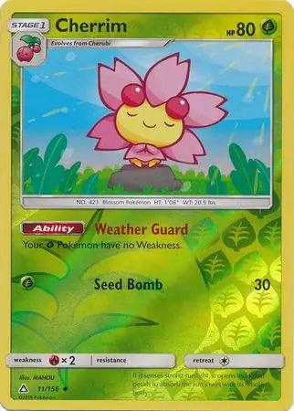 Ultra Prism Cherrim #11/156 reverse holo